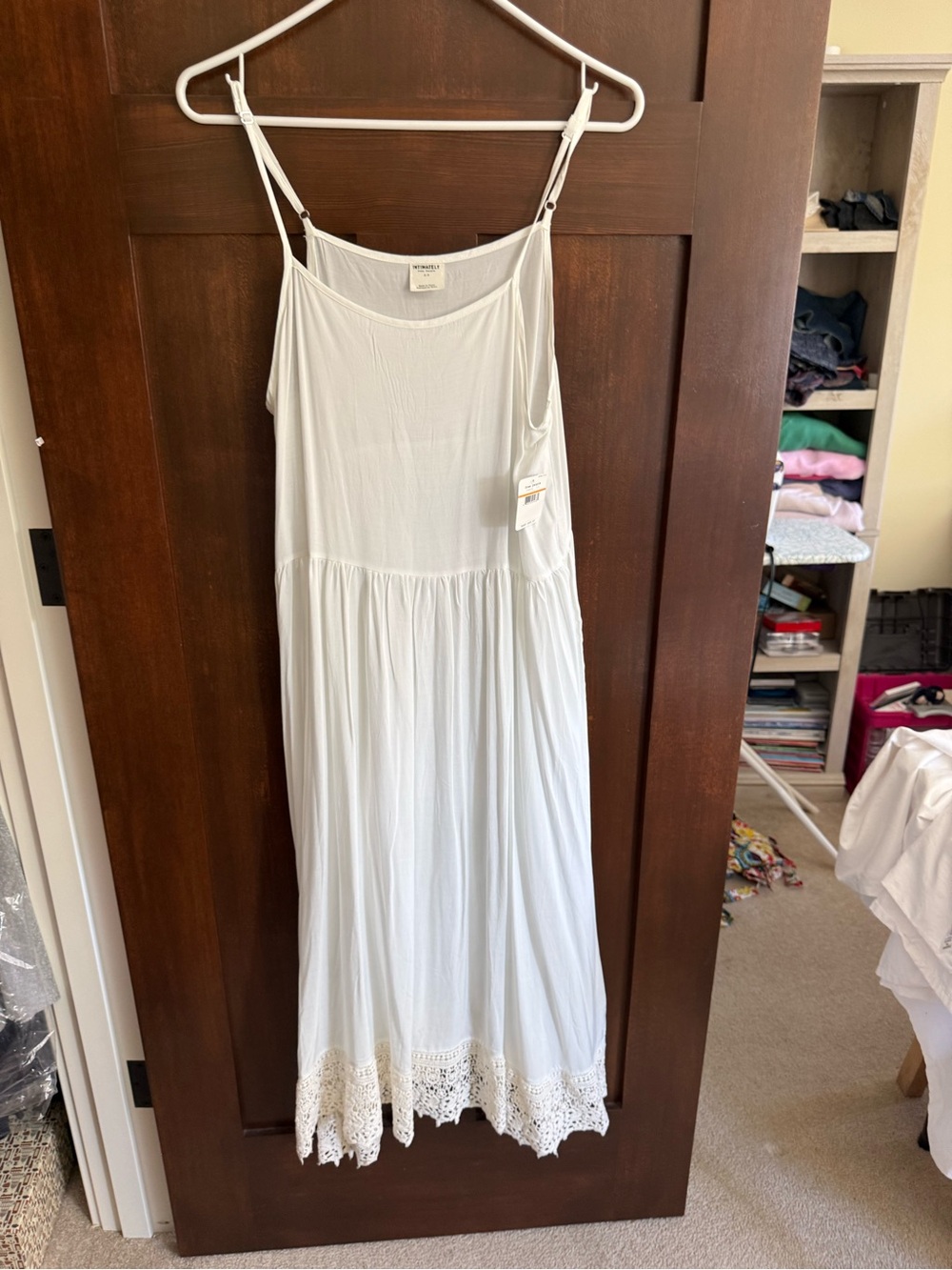 Free People Easy Breezy Slip with Crochet Hem size XS - Picture 3 of 7